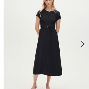 J.Crew Mathilde dress in luster canvas